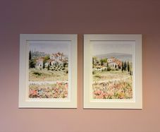 2 Framed Scenic Wall Art