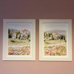 2 Framed Scenic Wall Art