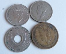 British East and West African coins