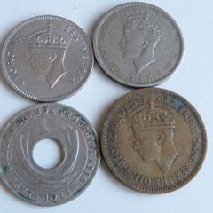 British East and West African coins