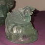 Antique Chinese Green Quartz Carved Lidded Jar Image 9