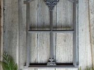 main image for ad Cast Iron Farmhouse Garden Window  Antique-Style Stable Window for Wall or Garden (46 x 31 cm)