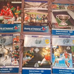 GAA Programmes X 6
