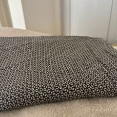 Black, White & Grey Geometric Fabric