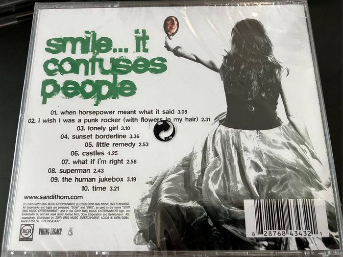 sandi thom - smile: it confuses people    CD