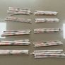 Coca Cola French Straws 70's pack of 100 Image 3
