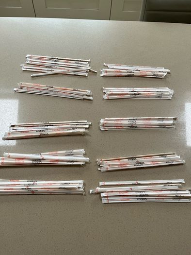 Coca Cola French Straws