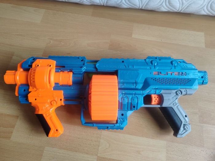 Nerf gun and digital target