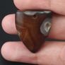 Vintage Natrual Eyes Crystalize Agate Bead Amulet Pendant Image 8