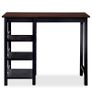 Bar Set 3 Pieces MDF Black Image 3