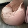 Pink bean bag Image 2