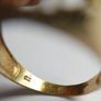 Vintage Men's 9ct Gold On 925 Silver 4.8g Hallmarked 925 Bro Ring Size V Image 8