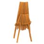 Folding Garden Chairs 2 pcs Brown 56 x 69 x 84 m Image 2