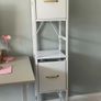 Bookcase with Fabric Drawers Image 2
