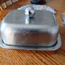 Stainless steel butter dish Image 2