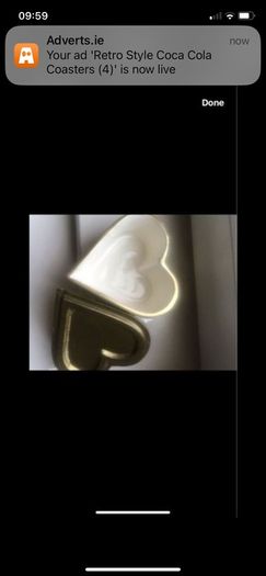 Heart Shaped Brass jewellery box