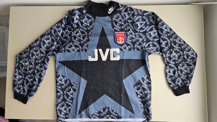 Arsenal Jersey Vintage 1994 - 1995, GoalKeeper Mens, Large