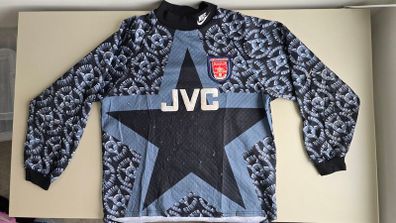 Arsenal Jersey Vintage 1994 - 1995, GoalKeeper Mens, Large