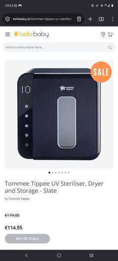Tommee Tippee UV Steriliser (Used Once)