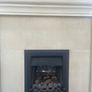 stone fireplace with gas fire Image 2