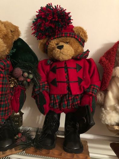 Vintage Christmas Teddies