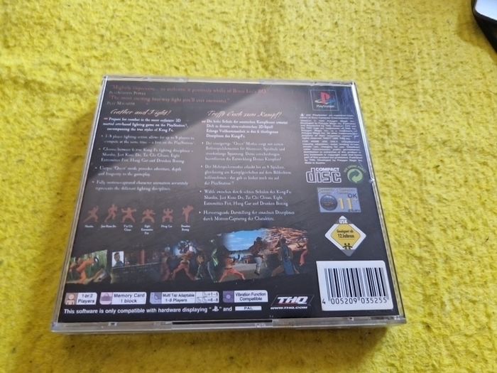 Shaolin PlayStation1 Ps1 PlayStation2 Ps2 Games Original