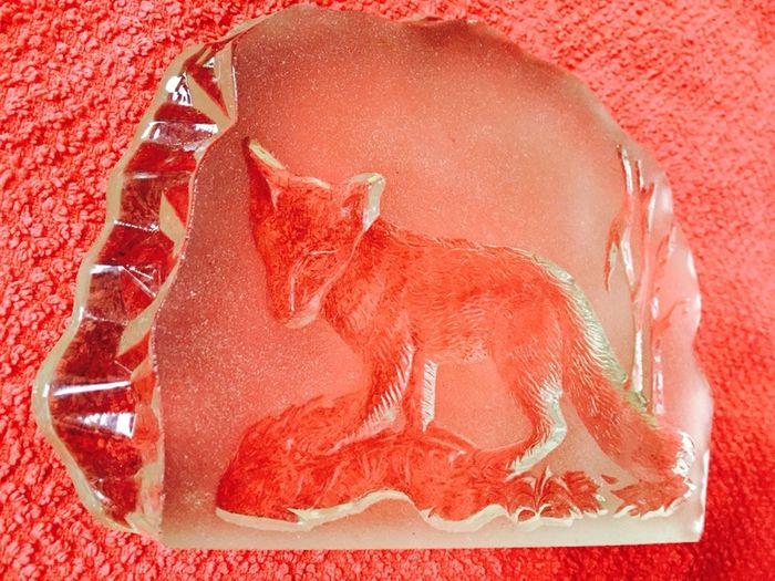 Crystal Fox Sculpture