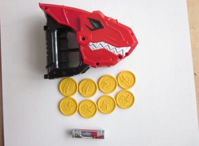 Power Ranger Dino Charge T-Rex Launcher Shooter