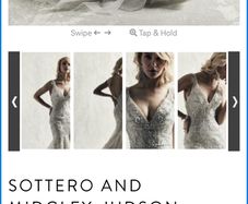 wedding dress size 12 to 14