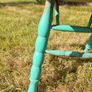 Antique Victorian solid wooden country kitchen chair Image 5