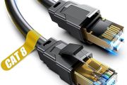 NEW SALE | Cat 8 Ethernet Cable, 0.5M 1M 2M 3M 5M 6M 9M 12M 15M 18M 30M Heavy Duty High Speed Internet Network , Professional LAN Cable Shielded in Wall