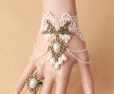 Beautiful Ring With Pearl - adjustable size