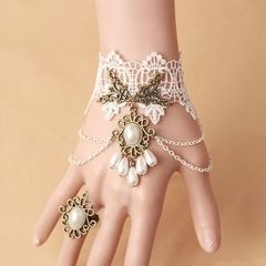 Beautiful Ring With Pearl - adjustable size