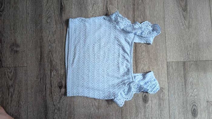 Girls Light Blue Summer Top-146 cm