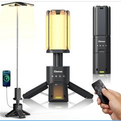 Telescopic Camping Lights Rechargeable 14000 mAh Led Multifunction Magnetic Lanterns Job Site Lighting Cordless Dimmable Camping Tent Lamp Portable Power Supply 6000LM IPX5 Waterproof