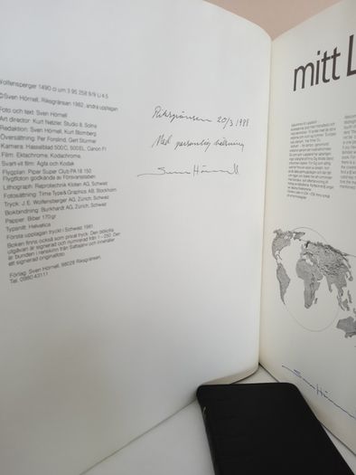 Mitt Lappland: Sarek Kebnekaise Torne Trask by Sven Hornell. (Signed by the Author) (RB108)