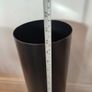 Vitreous enamel flue pipe black matt Image 4