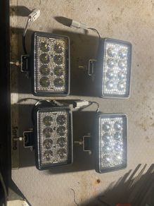 Selection of new unused Work lights