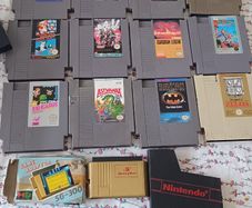 NES game cartridges joblot