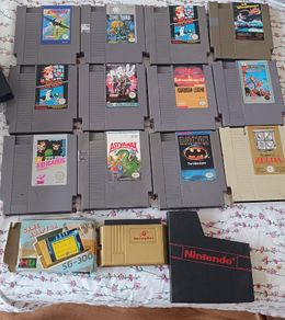 NES game cartridges joblot