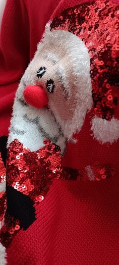 Christmas Sequin Jumper