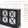 Large Black Mirrored 4-Door Sideboard Image 7