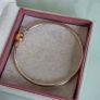 Pandora sterling silver bangle with 14k Rose gold-plated clasp (size 21cm) perfect condition like new (no box) Image 2