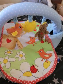 clothes mix for little girl and play mat