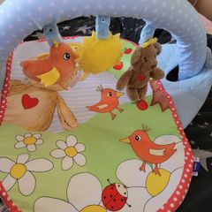 clothes mix for little girl and play mat