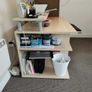 Wooden Office Desk For The Professional Person - Lots Of Space For Your Laptop Desktop Printer Scanner Phones Office Stationary etc Image 4