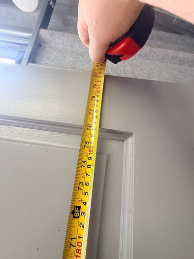 Interior fire door