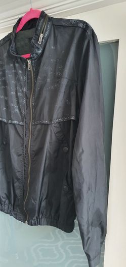 JUNK de LUXE Mens black hooded zip-up Sz S - Rrp 129.95 (New)