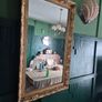 Mirror Vintage ornate Gold framed vintage mirror Image 4