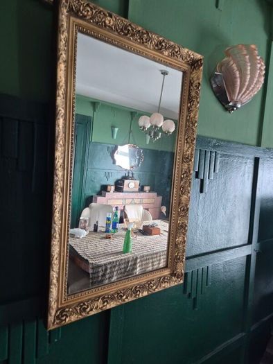 Mirror Vintage ornate Gold framed vintage mirror